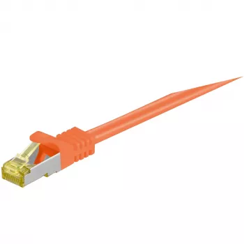 Tinklo laidas Goobay 91588 RJ-45 Cat7 1 m oranžinis