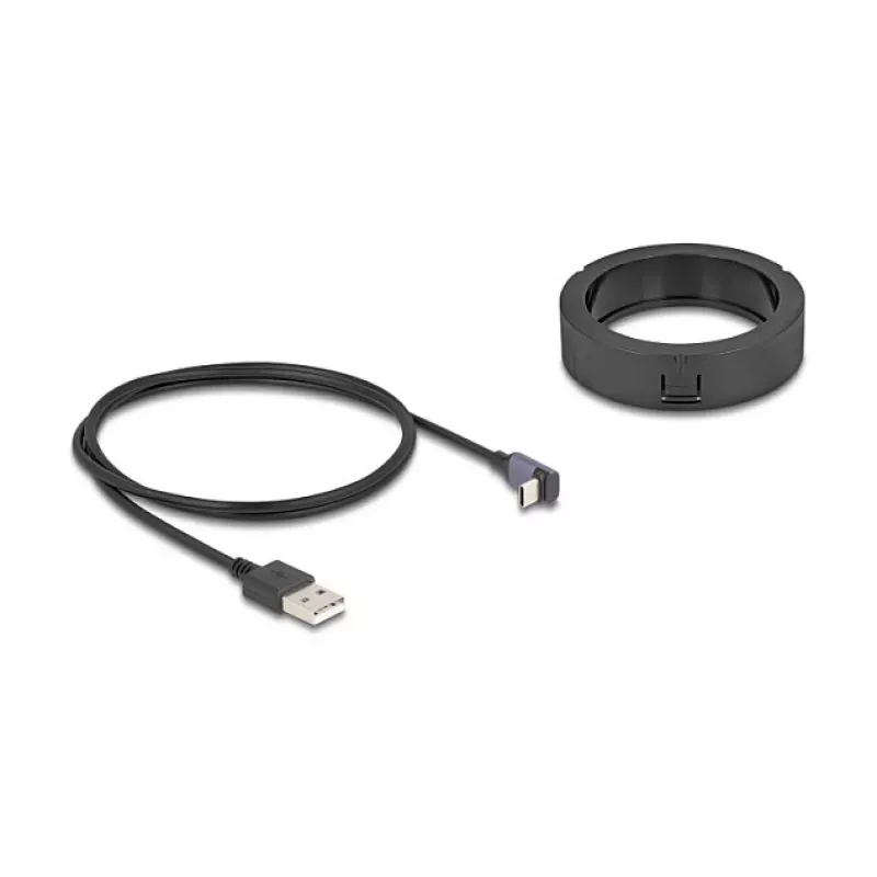 Vidaus belaidis įkroviklis DeLOCK 66284, juodas, USB, 15 W