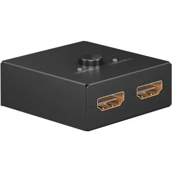 HDMI jungiklis Goobay 58485 1 įėjimas 1 išėjimas 52 mm x 49,5 mm x 22,5 mm