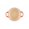 Le Creuset Signature 3,3 L apvalus puodas raudonas