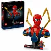 LEGO Marvel kolekcinė biustas Geležinis Žmogus-Voras 76326, 379 dalių, 18+ demonstracinis modelis, 170×200×110 mm