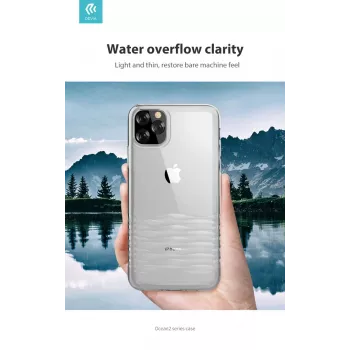 Devia Ocean2 apsauginis dėklas iPhone 11 Pro, skaidrus, plonas