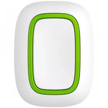 Ajax Button belaidis aliarmo mygtukas balta 35mm x 13mm x 47mm