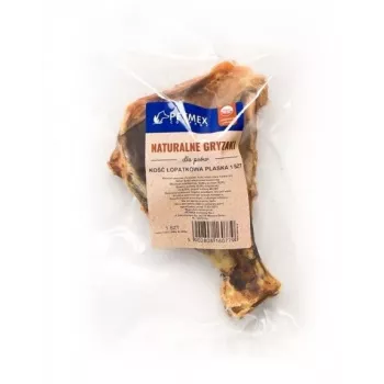 Kramtomas kiaulės peties kramtukas šunims PETMEX vienas gabalas, natūralus skanėstas, 200 g, baltymai 30,5%, riebalai 22%, drėgmė 4,2%