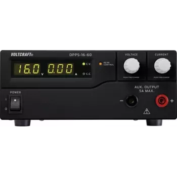 VOLTCRAFT laboratorinis maitinimo šaltinis, reguliuojamas DPPS-16-60 1 - 16 V/DC 0 - 60 A 960 W USB programuojamas, 1 išėjimas