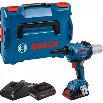 Bosch 0 601 9K5 001 akumuliatorinis kniediklis juodas, žalias 3,2/4/4,8/5,0/5,6 mm 16000 kN