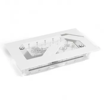 Alphacool Distroplate Apex Dark Base Pro 901 RGB paskirstymo plokštė vandens aušinimui, modelis 14658
