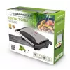 Elektrinis grilis Esperanza EKG006 750W Nerūdijantis plienas/Juoda