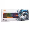 Mechaninė klaviatūra Baracuda Dolphin Black US išdėstymas su Red jungikliais