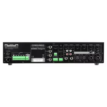 AUDAC COM24MK2 garso stiprintuvas 240W D klasė Juodas