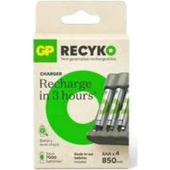 GP B441 baterijų įkroviklis NiMH AA ir AAA įkraunamoms baterijoms, USB maitinamas