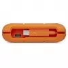 LaCie Rugged USB-C išorinis kietasis diskas 5 TB USB Type-C 3.2 Gen 1 (3.1 Gen 1) pilkai geltonas