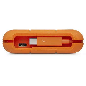 LaCie Rugged USB-C išorinis kietasis diskas 5 TB USB Type-C 3.2 Gen 1 (3.1 Gen 1) pilkai geltonas