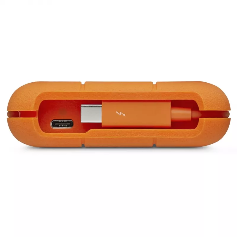 LaCie Rugged USB-C išorinis kietasis diskas 5 TB USB Type-C 3.2 Gen 1 (3.1 Gen 1) pilkai geltonas