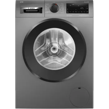 Bosch WGG244RFSN Skalbimo mašina | Energijos efektyvumo klasė A | Pakrovimas iš priekio | 9 kg | 1400 aps./min. | 59 cm gylis | 59,8 cm plotis | LED ekranas | Pilka