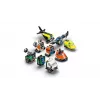 LEGO CITY 60505 Lėktuvas, aptarnavimo sunkvežimis ir oro pagalvės laivas