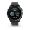 Garmin Fenix E 3.3 cm (1.3 inch) AMOLED 47 mm skaitmeninis 416 x 416 pikselių jutiklinis ekranas juodas Wi-Fi GPS (palydovas)