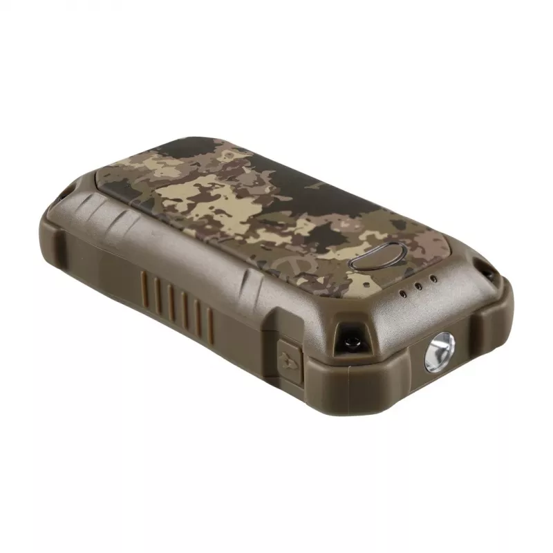 Elektrinis šildytuvas Ocoopa UT3201 Camouflage – Nešiojamas keraminis šildytuvas su 10 000 mAh power banku ir iki 18 h veikimo