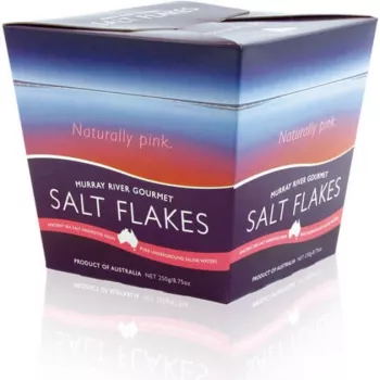 MURRAY RIVER SALT dribsniai, Prieskoniai 250 g, didmeninė pakuotė
