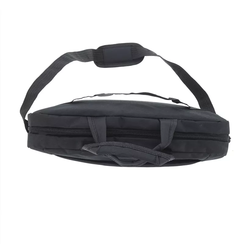 Dėklas nešiojamam kompiuteriui Tellur TLL611312, 15,6 col., Cozy Black, paminkštintas skyrius, užtrauktuku užsegamos kišenės