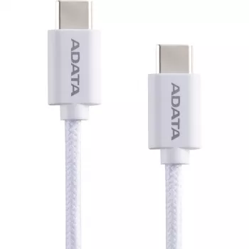 ADATA CACC-100PN-WH USB 2.0 laidas USB C – USB C 1 m Baltas
