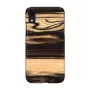 Dėklas iPhone XR man and wood – baltojo juodmedžio nugara, apsauginis polikarbonatinis rėmelis