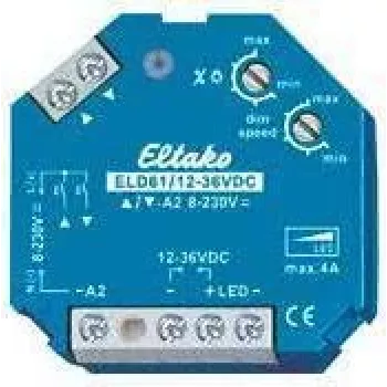 Eltako ELD61/12-36VDC ELD61/12-36VDC (61100865) – apšvietimo valdymo modulis