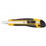 WEDO 78 609 Allround Cutter universalus peilis, 9 mm geležtė, su 2 atsarginėmis geležtėmis, ABS korpusas