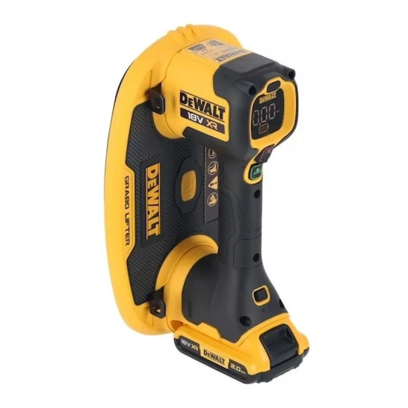 Vakuuminis keltuvas DeWalt GRABO DCE590N 18V belaidis nešiojamas siurbimo įrankis, 1 siurbimo padėklas, maks. apkrova 120 kg
