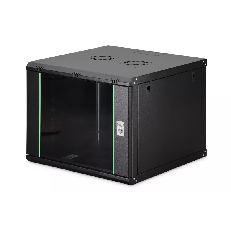 Sieninis stovas Digitus DN-19 09U-6/6-EC-SW