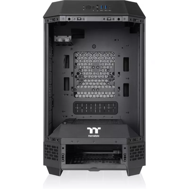 Thermaltake The Tower 250 Mini Bokštas Juoda, Balta