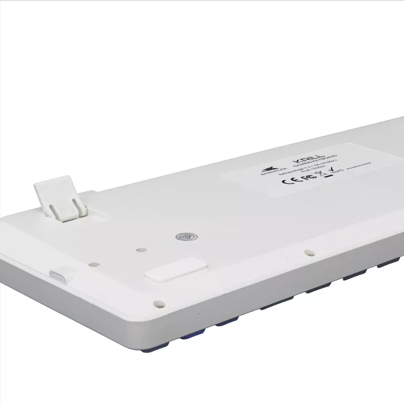 Baracuda Krill balta membraninė gaming klaviatūra KRILL-W, US, USB