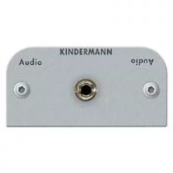 Kintamosios srovės lizdas 3,5 mm Kindermann 7441000511 sidabrinis