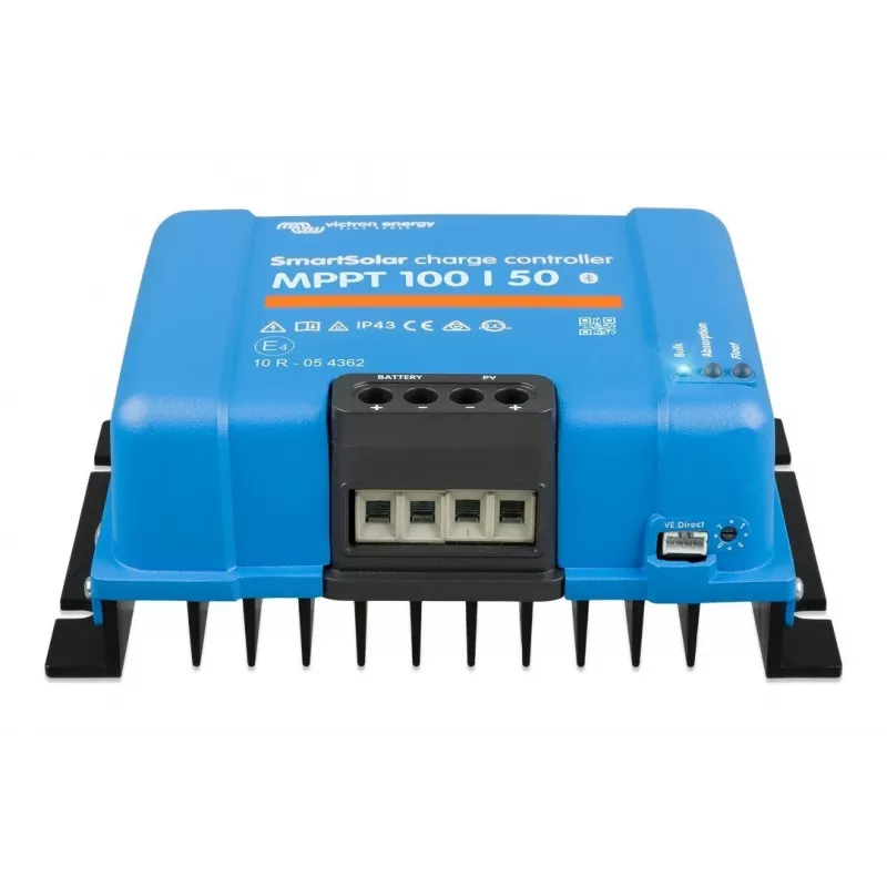 MPPT saulės įkrovos valdiklis Victron SmartSolar 100/50 (100V, 50A)
