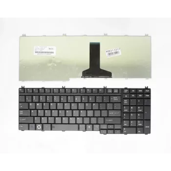 Toshiba KB311217 klaviatūra (nešiojamiems kompiuteriams, US išdėstymas, juoda)