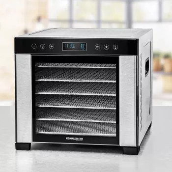 ROMMELSBACHER DA 950, juodas, nerūdijantis plienas, LCD, 99 h, 6000 cm², 380 x 394 mm
