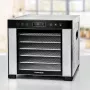 ROMMELSBACHER DA 950, juodas, nerūdijantis plienas, LCD, 99 h, 6000 cm², 380 x 394 mm