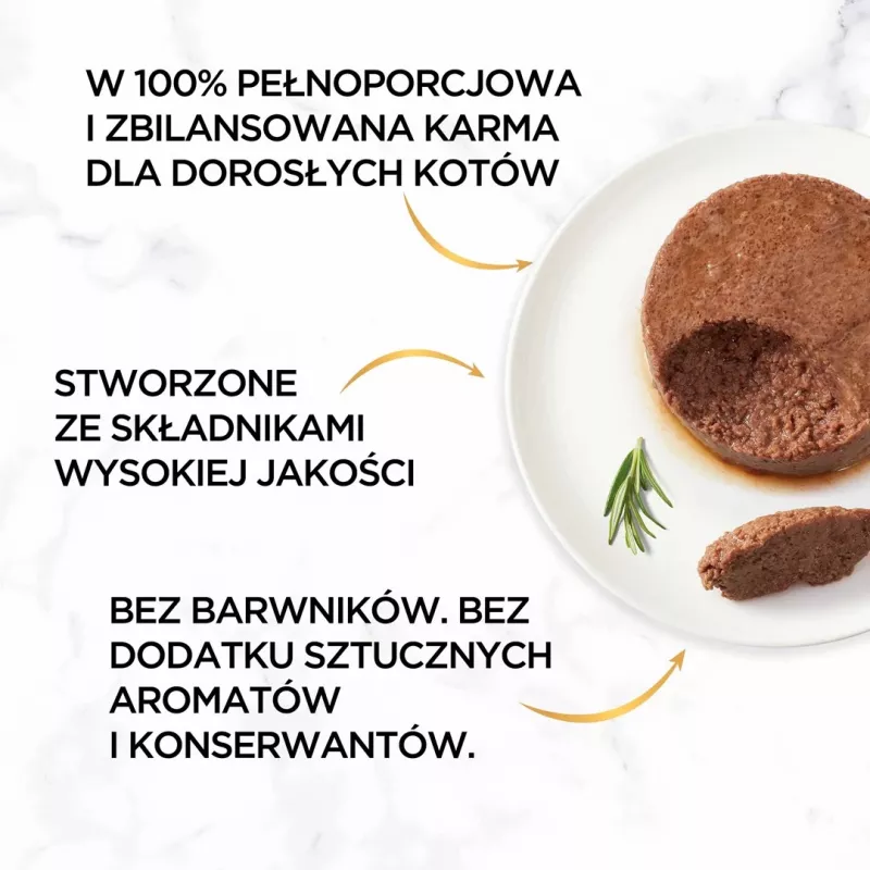 GOURMET Gold Jautiena – šlapias ėdalas katėms – 85 g