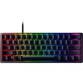 Klaviatūra Razer Huntsman Mini Clicky Optinis Jungiklis Purple