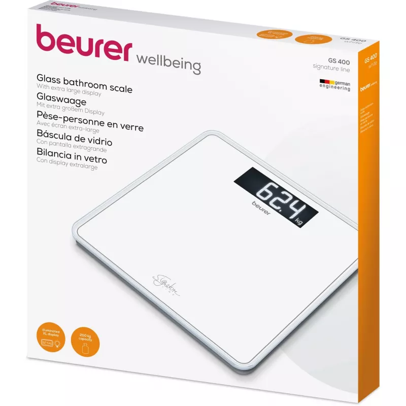 Svarstyklės Beurer GS 400 Signature Line balta