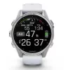Garmin Fenix 8 43 mm AMOLED 1,3 colio išmanusis laikrodis sidabrinis