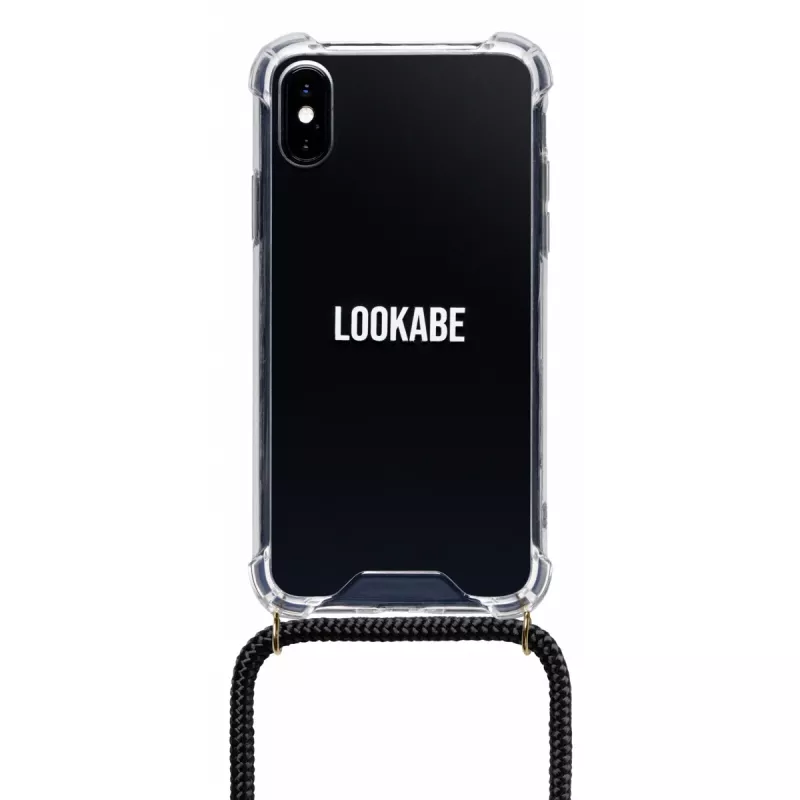Dėklas Coros LOO005 iPhone XS Max 16,5 cm (6,5 colių) Juodas Peršviečiamas