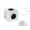 Ilgintuvas Tellur Power Cube Extended 4 kištukiniai lizdai 2 USB prievadai