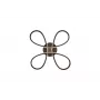 LED lubinis šviestuvas FLY LIGHT 40CM 3000K MATT BL