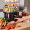 Garinis maisto garintuvas Cecotec Vapovita 3000 Pro | 1000 W | 3 krepšeliai