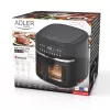 Kepimo indas Adler AD 6318 8 L, 2200 W, LED ekranas, 9 programų, juodas