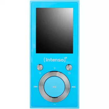 MP3 grotuvas INTENSO Video Scooter BT – 16 GB, LCD ekranas, MicroSD palaikymas, Mėlyna