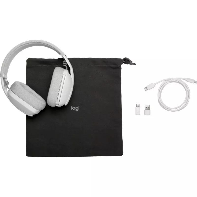 Ausinės belaidės Logitech ZONE VIBE WIRELESS MS – Off White