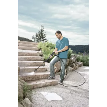 Slėginio plovimo antgalis Karcher 2.642-728.0 — juodas, 41×41 mm, 0,4 m ilgio