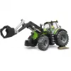 BRUDER Deutz-Fahr 8280 TTV traktorius su priekiniu krautuvu TUR 03161